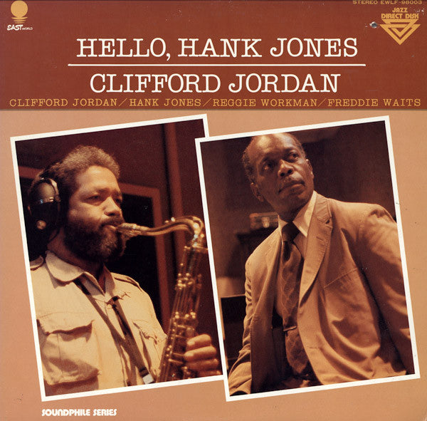 Clifford Jordan : Hello, Hank Jones (LP, Album)