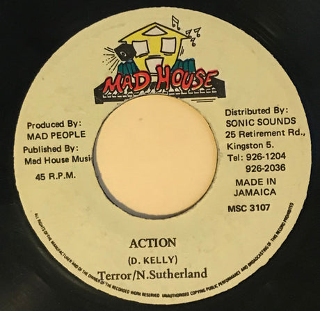 Terror* & N. Sutherland* : Action (7")