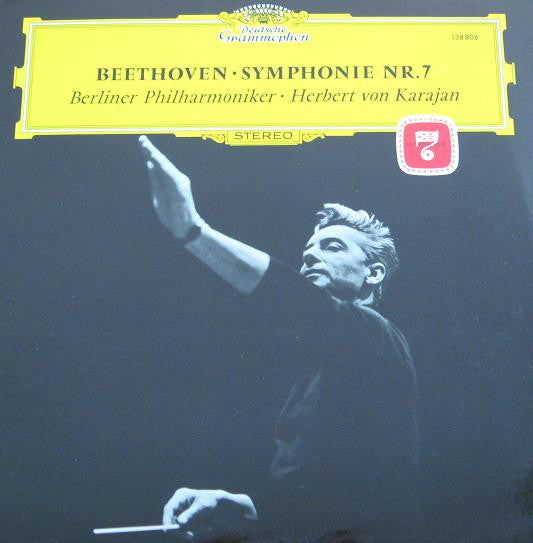 Ludwig Van Beethoven, Berliner Philharmoniker ∙ Herbert von Karajan : Symphonie Nr. 7 (LP, RP)