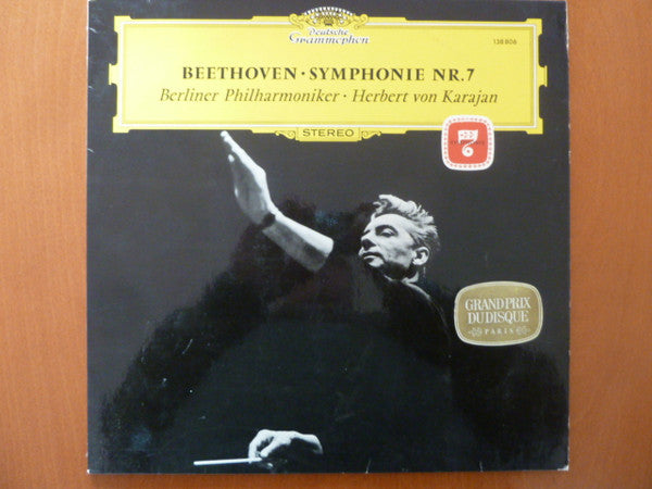 Ludwig Van Beethoven, Berliner Philharmoniker ∙ Herbert von Karajan : Symphonie Nr. 7 (LP, RP)