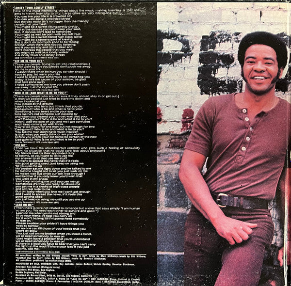 Bill Withers : Still Bill (LP, Album, Gat)