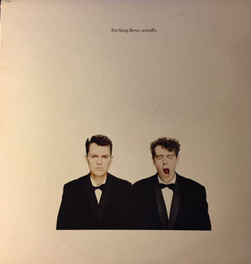 Pet Shop Boys : Actually (LP, Album)