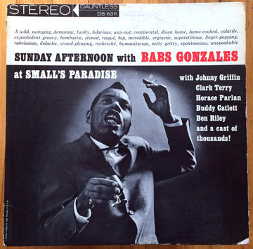 Babs Gonzales : Live At Small's Paradise (LP)