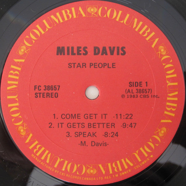 Miles Davis : Star People (LP, Album)