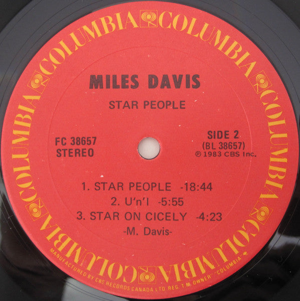 Miles Davis : Star People (LP, Album)