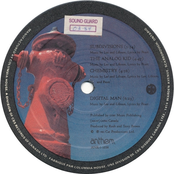 Rush : Signals (LP, Album, Club)