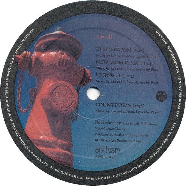 Rush : Signals (LP, Album, Club)