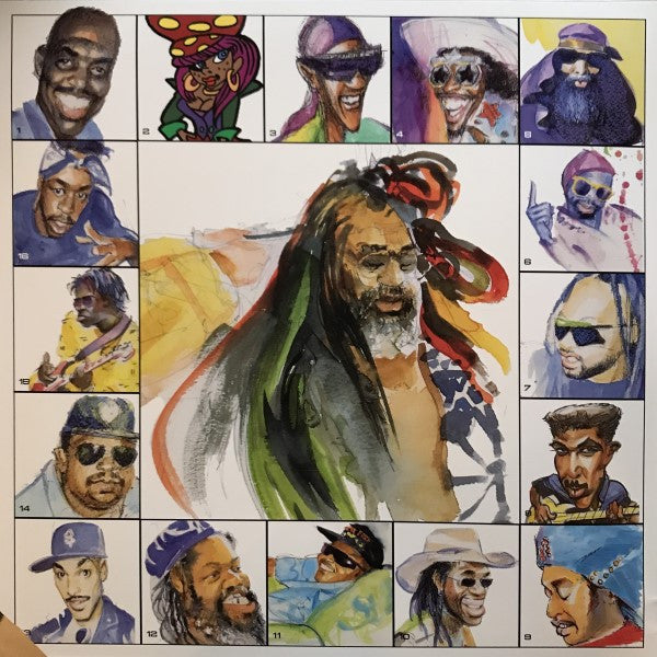 George Clinton & P-Funk All Stars : T.A.P.O.A.F.O.M. (The Awesome Power Of A Fully-Operational Mothership) (2xLP, Album, Red)