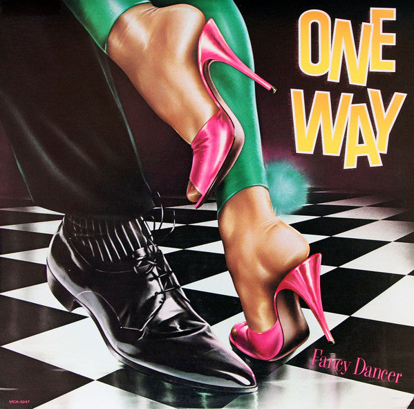 One Way : Fancy Dancer (LP, Album, Glo)