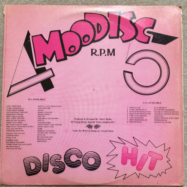 Jah Walton & Mudies All Stars / Prince Heron : Stay A Yard And Praise God / Spanish Town Disco Rock (12")