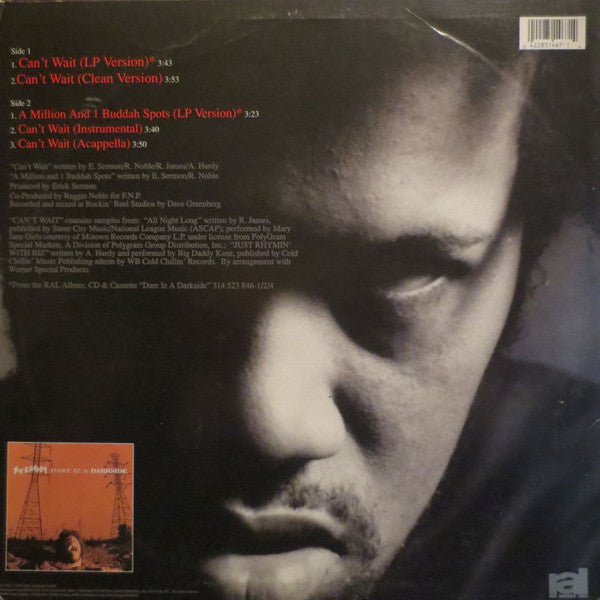 Redman : Can't Wait (12")