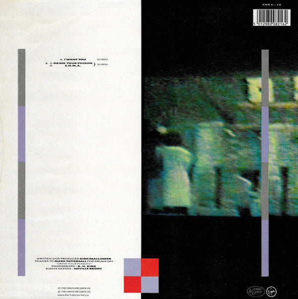 Cabaret Voltaire : I Want You (12", Single)