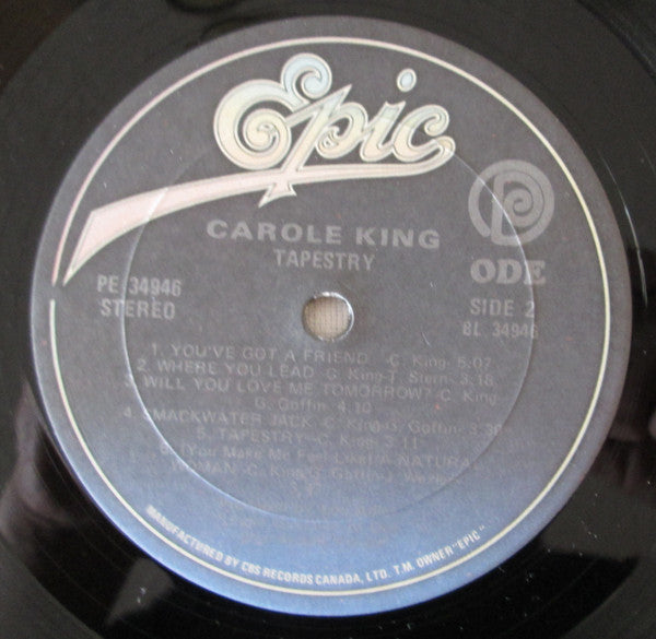 Carole King : Tapestry (LP, Album, RE, Gat)