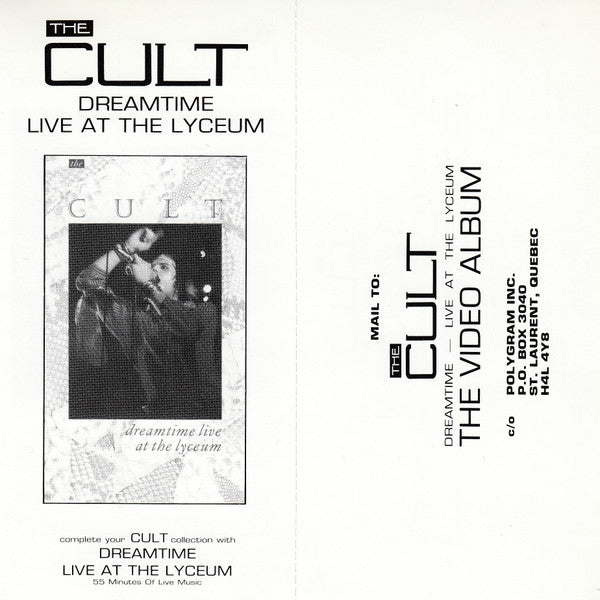 The Cult : Live At The Lyceum - London - 20th May 1984 (LP, Album)