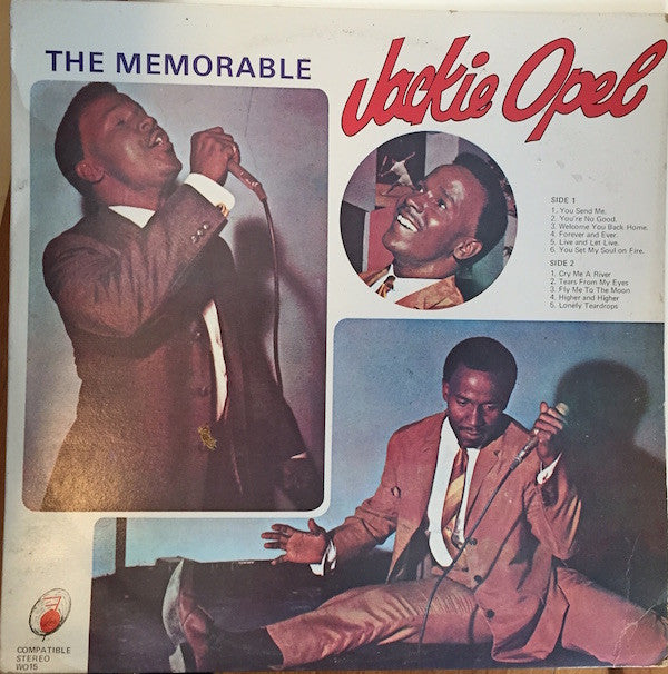 Jackie Opel : The Memorable Jackie Opel (LP, Album)