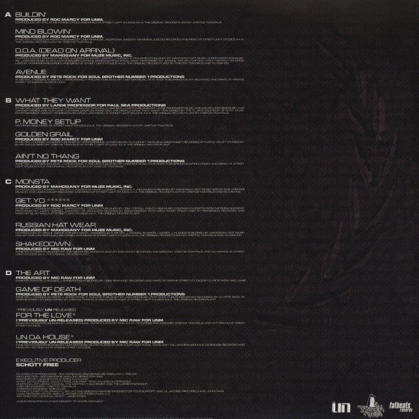 The UN (2) : UN Or U Out (2xLP, Album, RE)