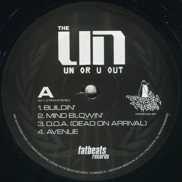 The UN (2) : UN Or U Out (2xLP, Album, RE)