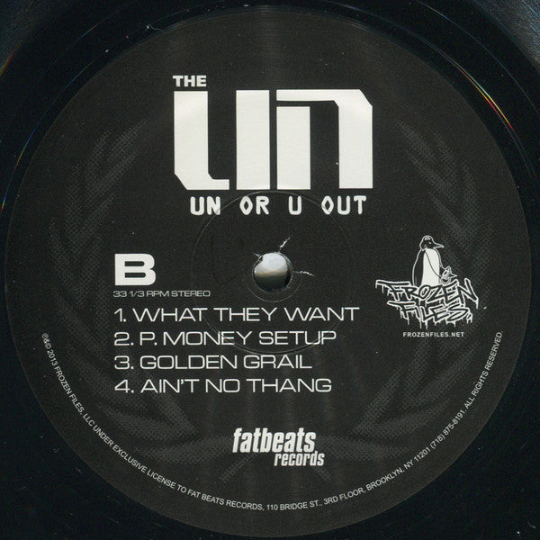 The UN (2) : UN Or U Out (2xLP, Album, RE)