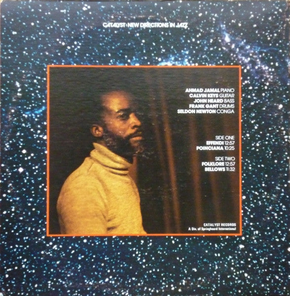 Ahmad Jamal : Recorded Live At "Oil Can Harry's" (LP, Album)