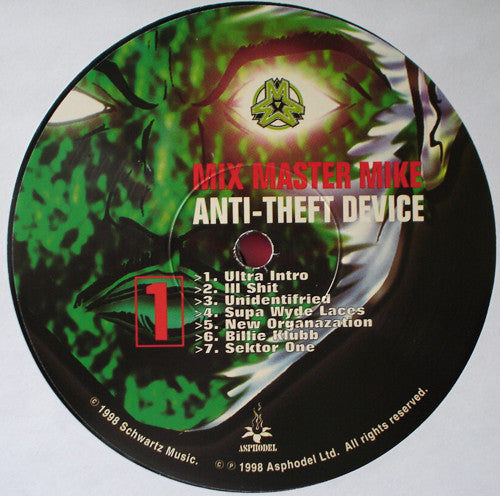 Mix Master Mike : Anti-Theft Device (2xLP, Album)