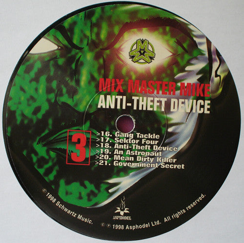 Mix Master Mike : Anti-Theft Device (2xLP, Album)