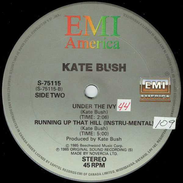 Kate Bush : Running Up That Hill (12", Single)