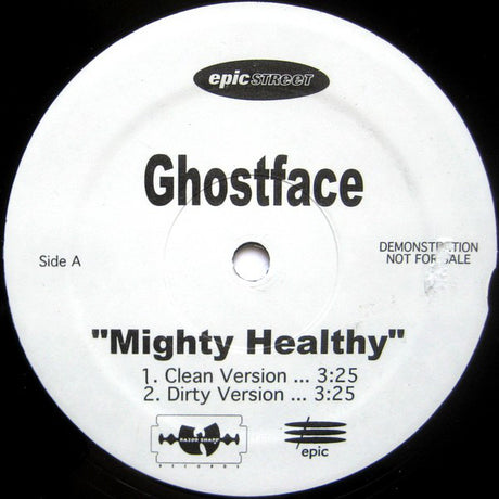 Ghostface Killah : Mighty Healthy (12", Promo)