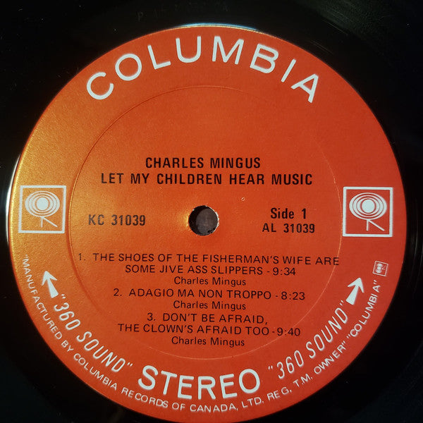 Charles Mingus : Let My Children Hear Music (LP)