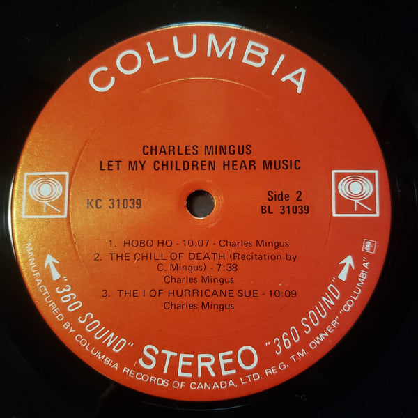 Charles Mingus : Let My Children Hear Music (LP)