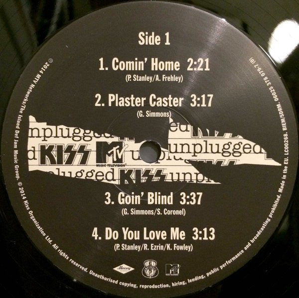 Kiss : MTV Unplugged (2xLP, Album, RE, 180)