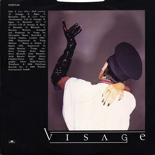 Visage : Love Glove (12", Single)