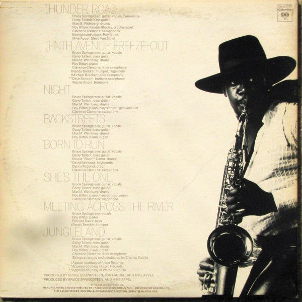 Bruce Springsteen : Born To Run (LP, Album, RE, Don)