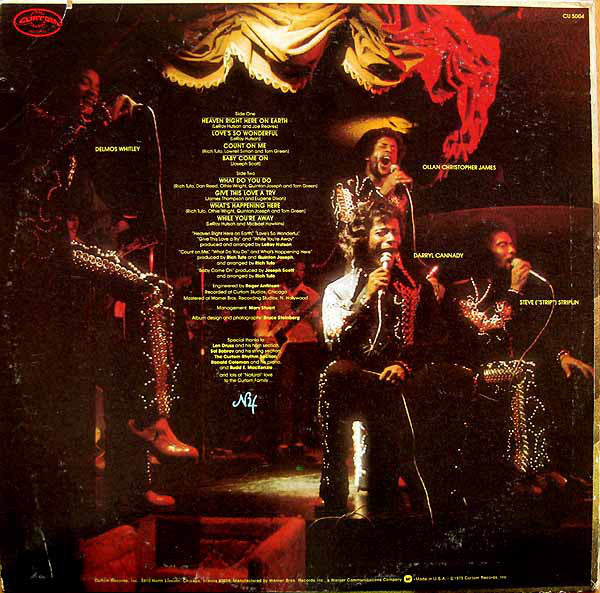 The Natural Four : Heaven Right Here On Earth (LP, Album)