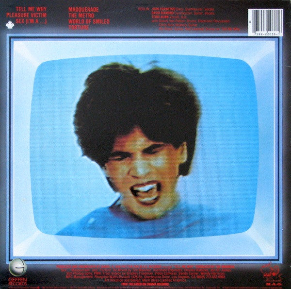 Berlin : Pleasure Victim (LP, Album, RE)