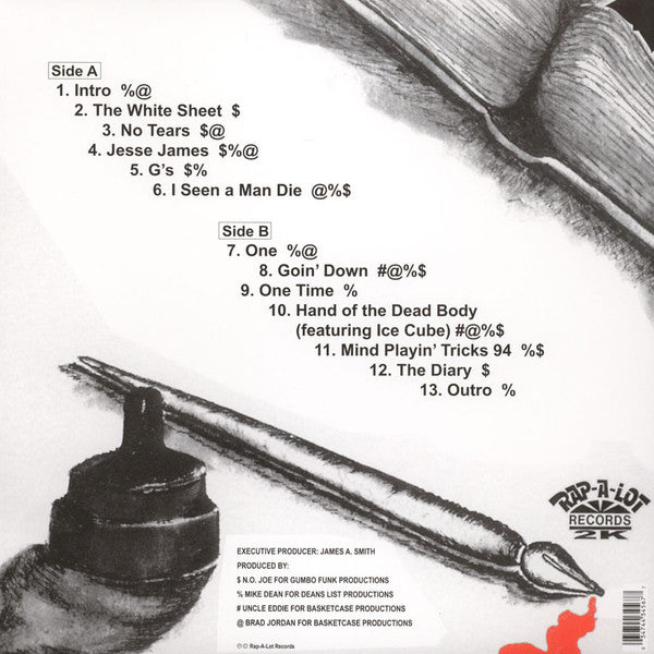 Scarface (3) : The Diary (LP, Album, RE)