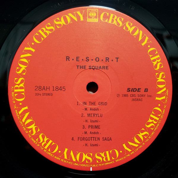 T-Square : R･E･S･O･R･T (LP, Album, Blu)