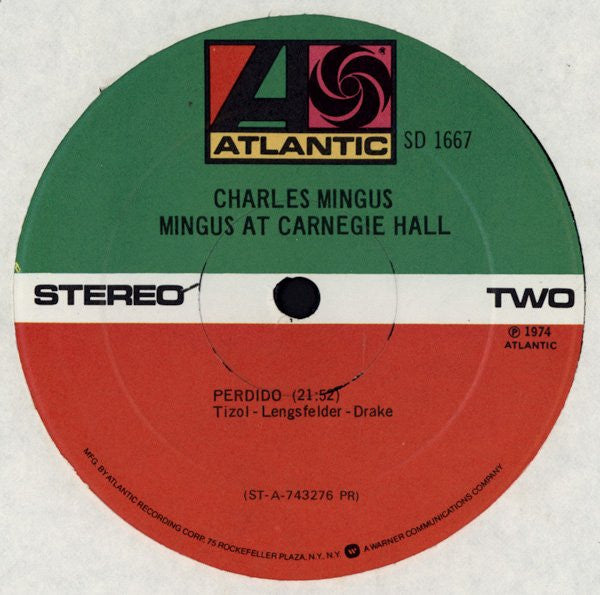 Charles Mingus : Mingus At Carnegie Hall (LP, Album)