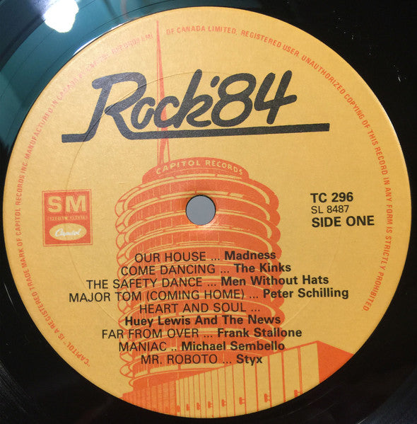 Various : Rock '84 (LP, Comp)