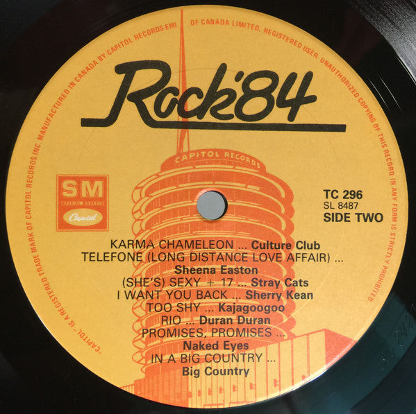 Various : Rock '84 (LP, Comp)