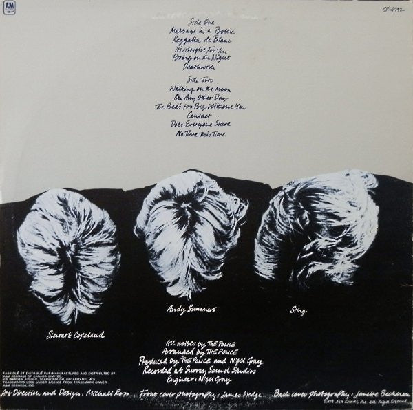 The Police : Reggatta De Blanc (LP, Album)