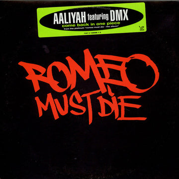 Aaliyah : Come Back In One Piece (12", Promo)