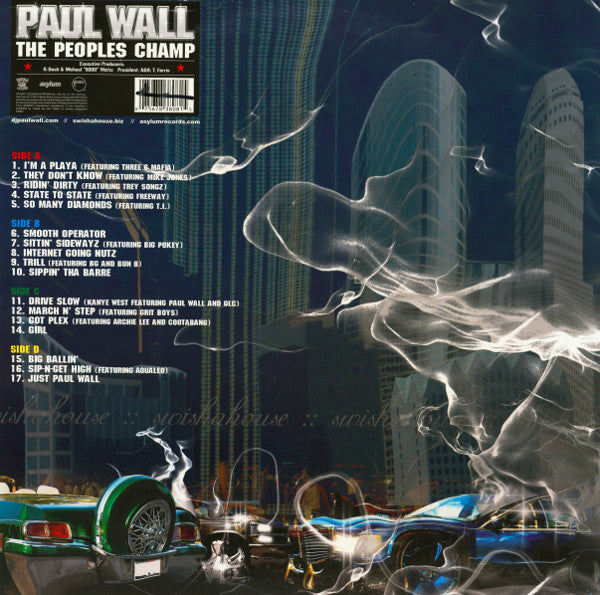 Paul Wall : The Peoples Champ (2xLP, Album)