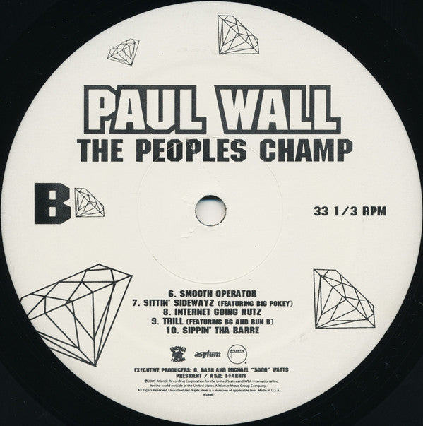 Paul Wall : The Peoples Champ (2xLP, Album)