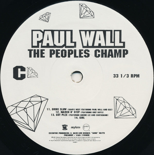 Paul Wall : The Peoples Champ (2xLP, Album)
