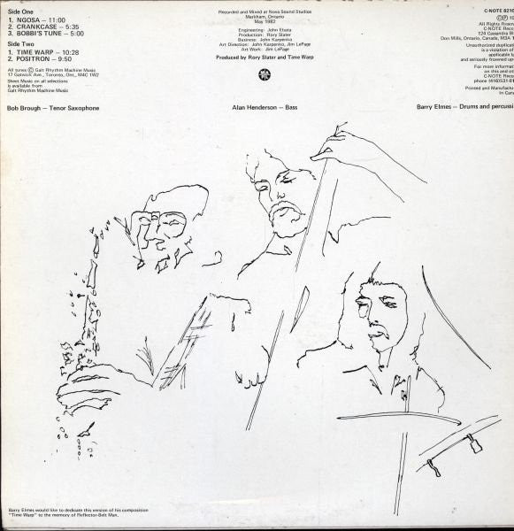 Bob Brough, Alan Henderson (9), Barry Elmes : Time Warp (LP)