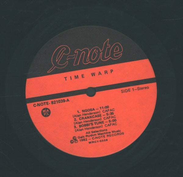 Bob Brough, Alan Henderson (9), Barry Elmes : Time Warp (LP)