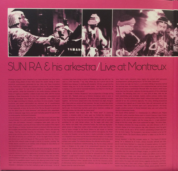 The Sun Ra Arkestra : Live At Montreux (2xLP, Album, RE)