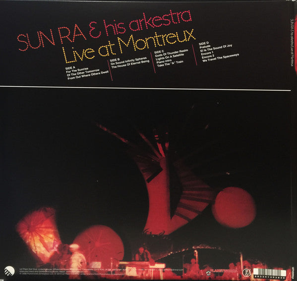 The Sun Ra Arkestra : Live At Montreux (2xLP, Album, RE)
