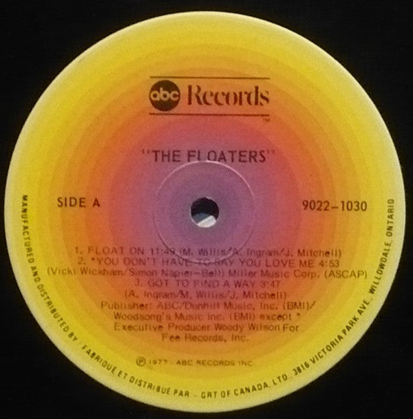 The Floaters : The Floaters (LP, Album)