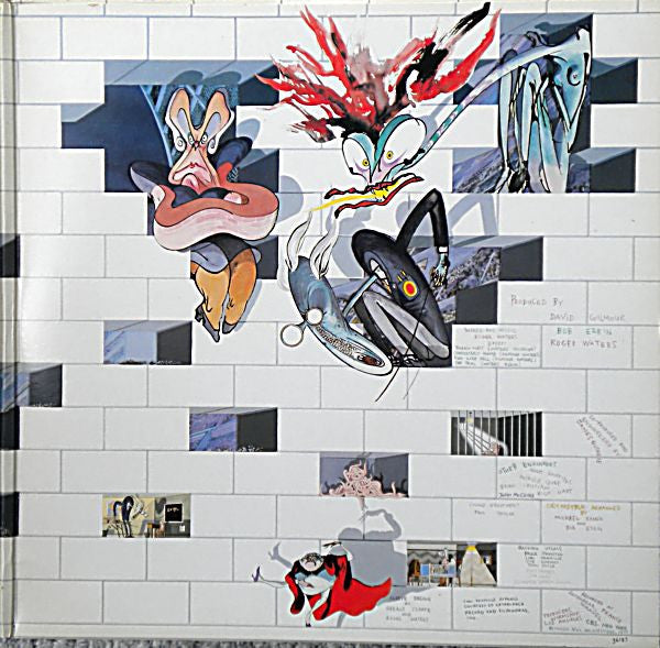 Pink Floyd : The Wall (2xLP, Album, RE)